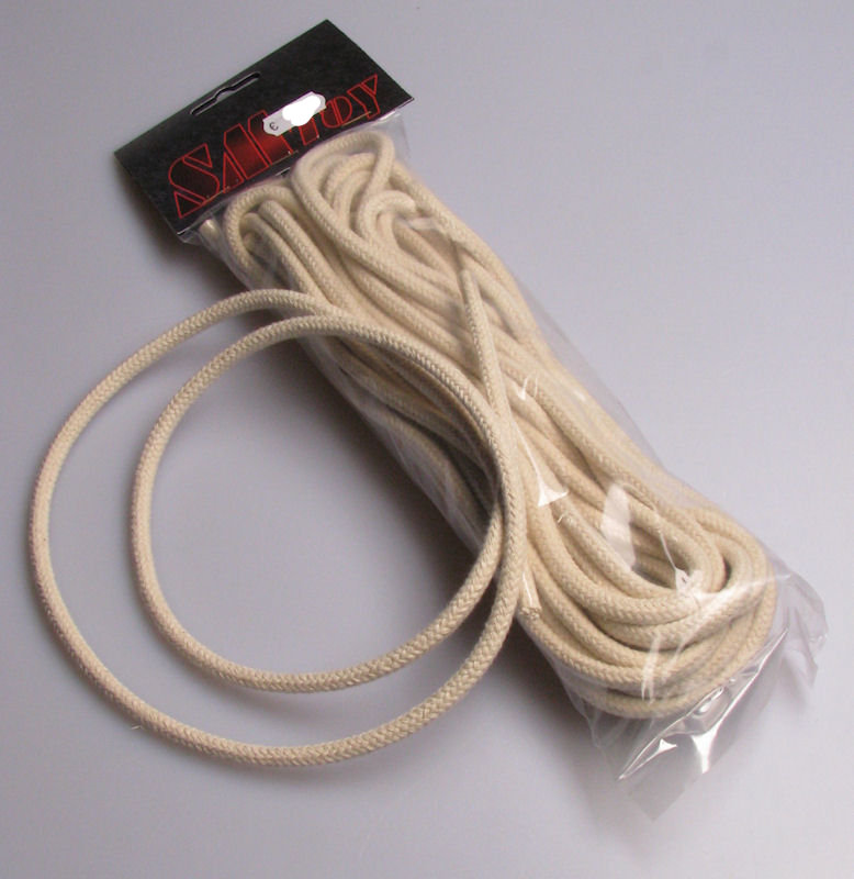 BONDAGE SEIL - Baumwoll-Seil 6mm 10 Meter