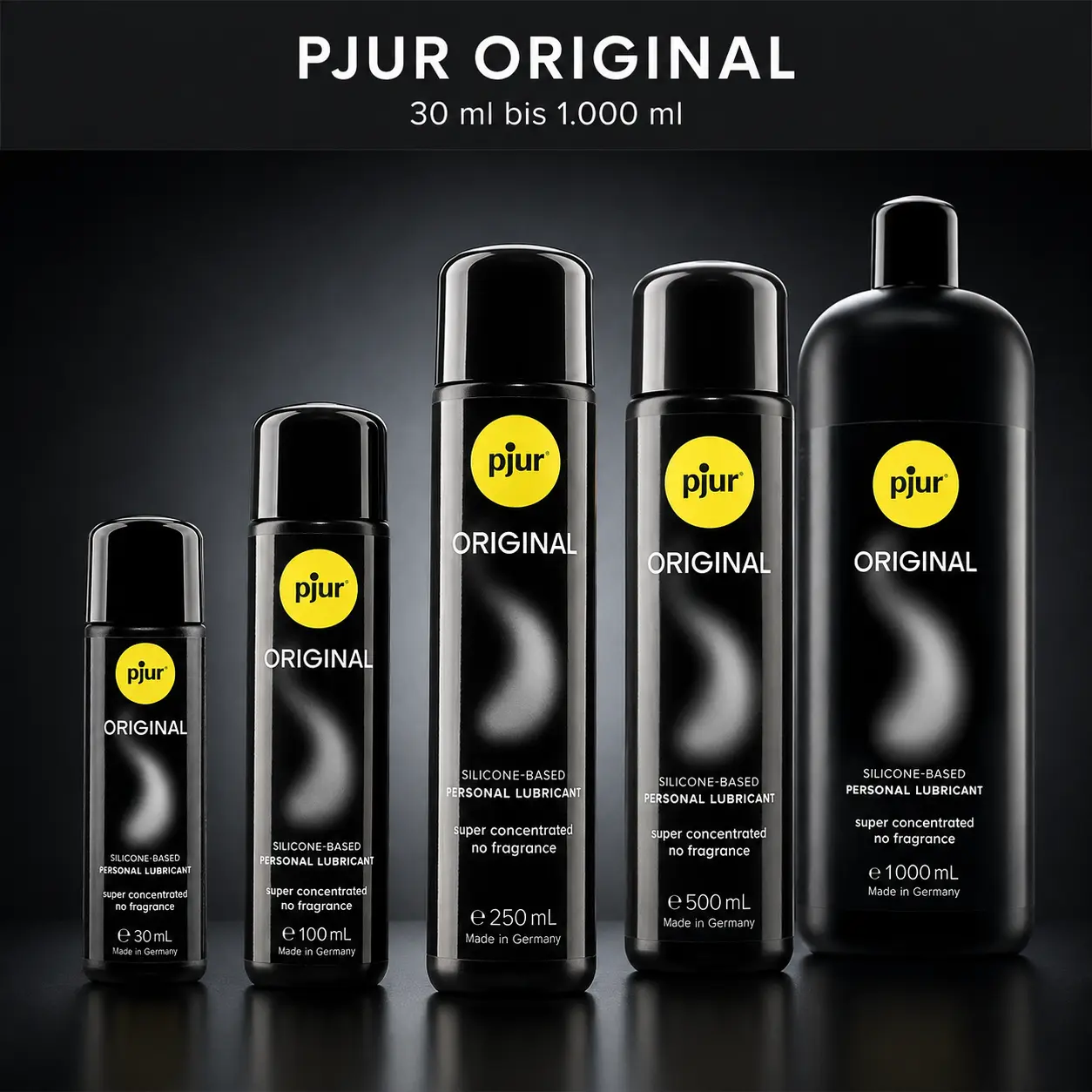 pjur ORIGINAL – Silikonbasiertes Gleitgel, 500 ml