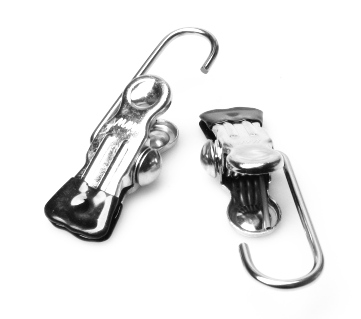 Mawa Klemmen mit großem Haken - mittlere Stärke pro Paar