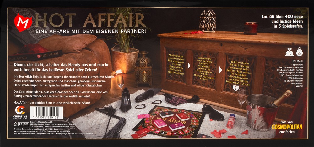 Erotisches Brettspiel Hot Affair