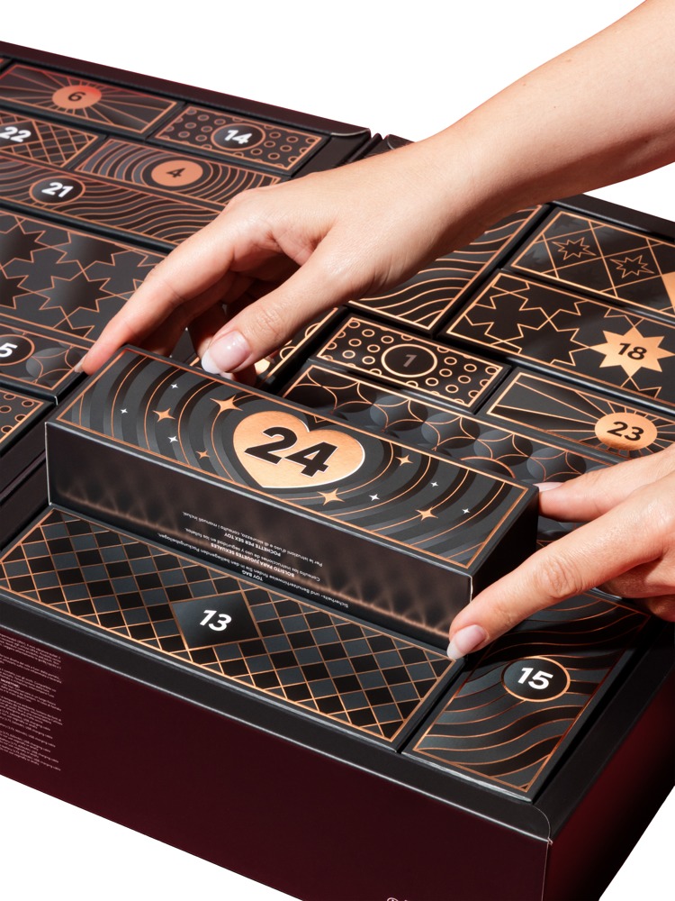 Erotik-Adventskalender Luxury 2026 mit 24 Geschenkboxen – Magic Shiver