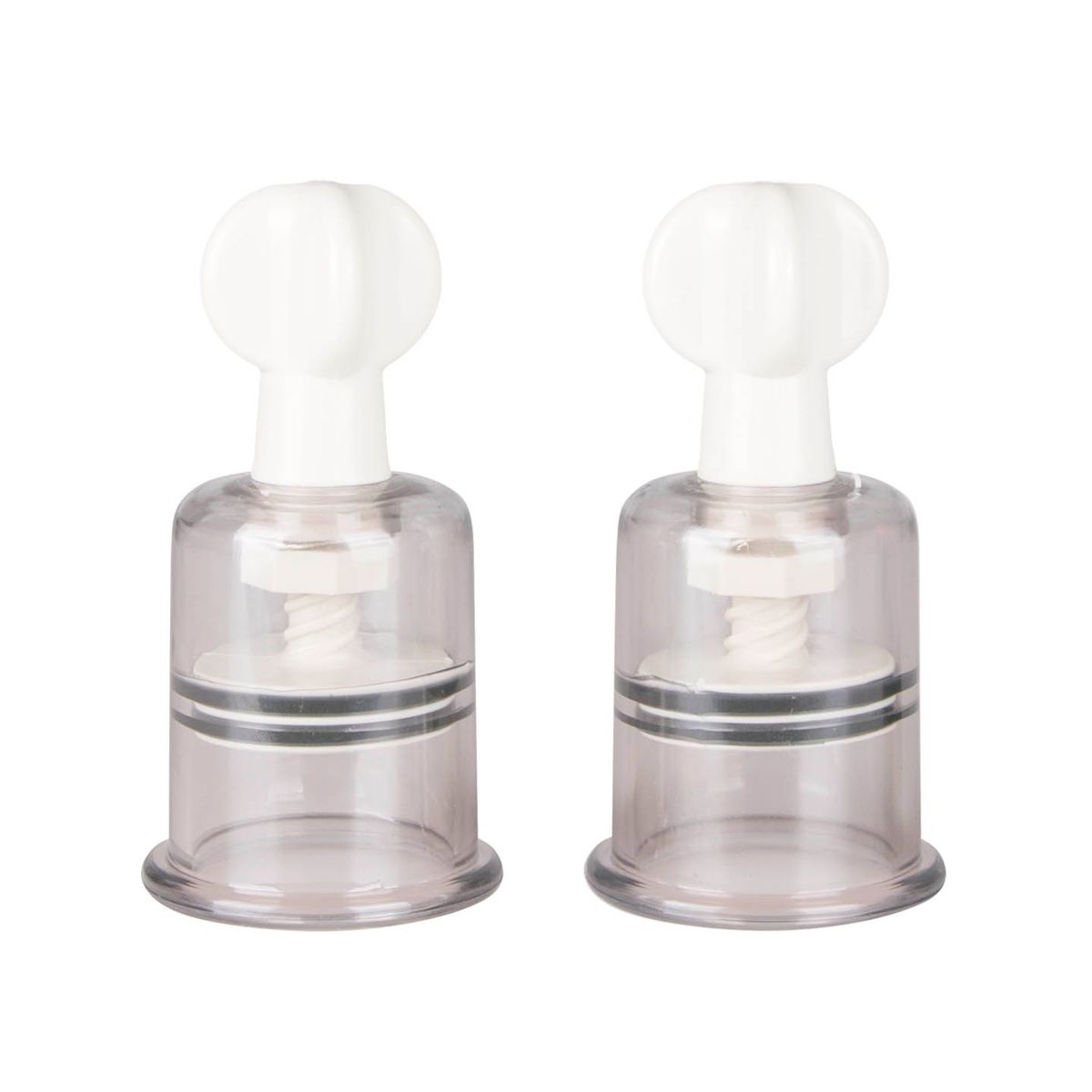 Easytoys Fetish - Tepelzuigers 2 Stuks - Medium