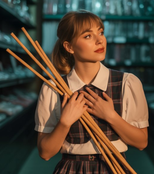 5er-Pack Cane unbehandelt - ungeschält, Ø ca. 10mm, Länge ca. 80cm