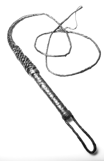 Bullwhip aus Leder