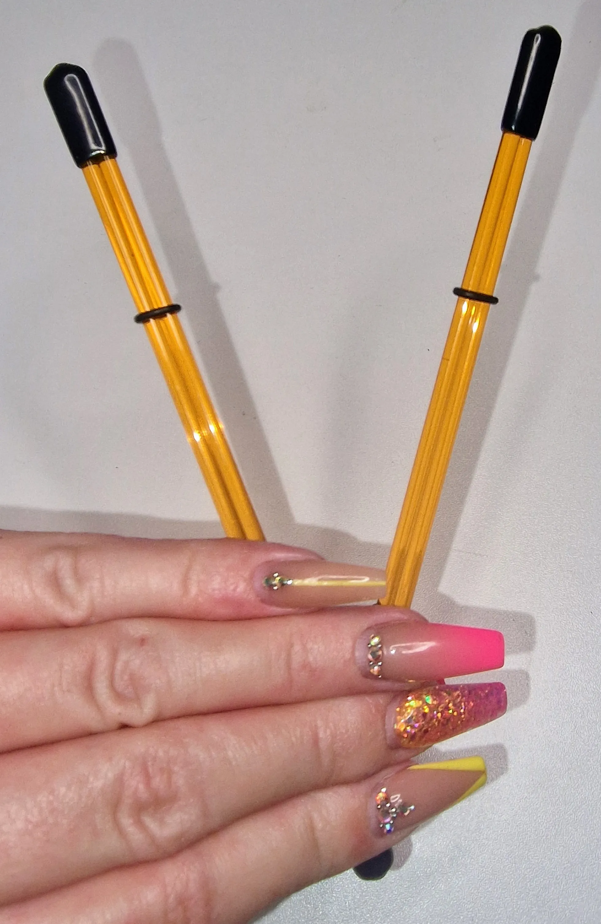 Nippelspangen Zwingen Paar Bunt